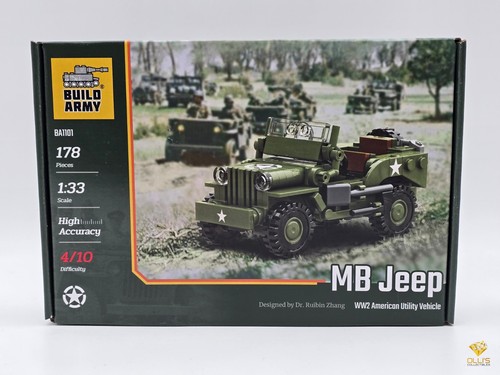 Build army jeep - build, ww2