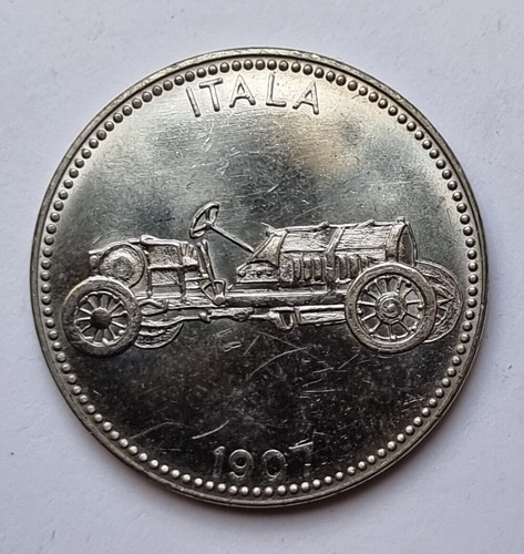 Medaglia auto sportiva fama - auto,