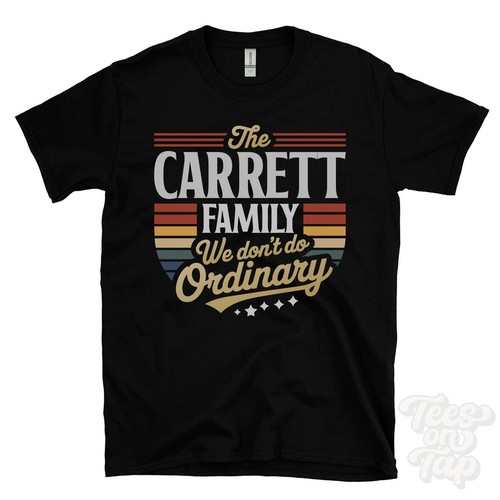 Shirt the carrett family - the,