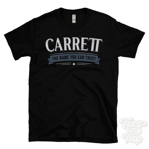 Maglietta carrett nome - maglietta,