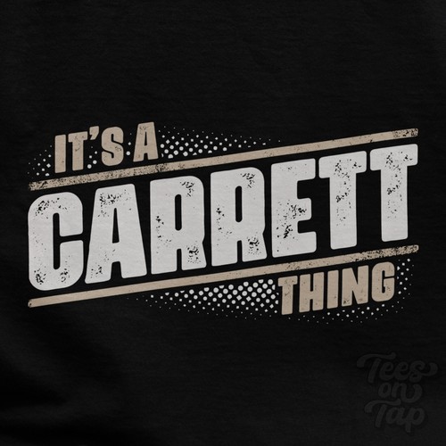 Shirt a carrett thing - carrett,